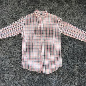 Plaid dress shirt